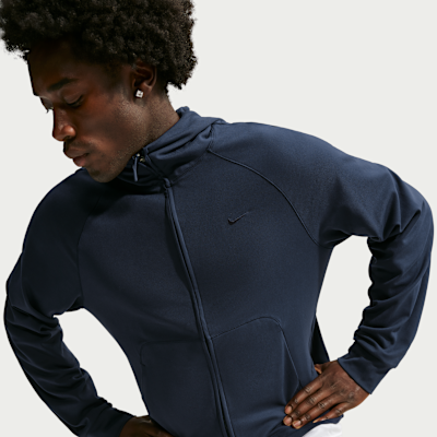 ナイキ　ファンネルネック　トレーニング　プルオーバー Nike Primary NanoKnit Men's Dri-FIT UV Protection Full-Zip